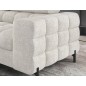 Canapé d'angle convertible FERNAND tissu bouclette Luxe ivoire, 5 places, angle gauche (vu de face) Canapé d'angle convertible FERNAND tissu bouclette Luxe ivoire, 5 places, angle gauche (vu de face)
