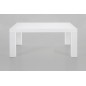 Table basse design, laqué brillant blanc, SPRINT Table basse design, laqué brillant blanc, SPRINT