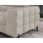 Canapé d'angle convertible FERNAND tissu bouclette Luxe beige, 5 places, angle gauche (vu de face) Canapé d'angle convertible FERNAND tissu bouclette Luxe beige, 5 places, angle gauche (vu de face)