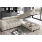Canapé d'angle convertible, FERNAND tissu bouclette Luxe beige, 5 places, angle droit (vu de face) Canapé d'angle convertible, FERNAND tissu bouclette Luxe beige, 5 places, angle droit (vu de face)
