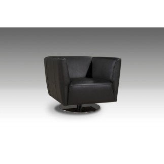 Fauteuil de bureau design RIBA, noir