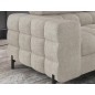 Canapé d'angle convertible, FERNAND tissu bouclette Luxe beige, 5 places, angle droit (vu de face) Canapé d'angle convertible, FERNAND tissu bouclette Luxe beige, 5 places, angle droit (vu de face)