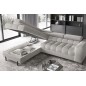 Canapé d'angle convertible FERNAND tissu bouclette Luxe gris, 5 places, angle gauche (vu de face) Canapé d'angle convertible FERNAND tissu bouclette Luxe gris, 5 places, angle gauche (vu de face)