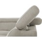 Canapé d'angle avec relax électrique tissu effet grain, 5/6 places SOLARO, beige, angle droit Canapé d'angle avec relax électrique tissu effet grain, 5/6 places SOLARO, beige, angle droit
