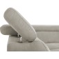 Canapé d'angle avec relax électrique tissu effet grain, 5/6 places SOLARO, beige, angle gauche Canapé d'angle avec relax électrique tissu effet grain, 5/6 places SOLARO, beige, angle gauche