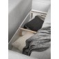 Canapé d'angle convertible - SIDNEY VELOURS - en velours Luxe - 5/6 places, gris clair, angle droit (vu de face) Canapé d'angle convertible - SIDNEY VELOURS - en velours Luxe - 5/6 places, gris clair, angle droit (vu de face)