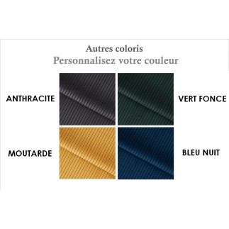 Canapé 3 places convertible ARCADIO en velours côtelé Luxe couleur personnalisée