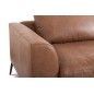 Canapé d'angle BERRY en 100% TOUT cuir italien de prestige, marron, angle droit, 5 places Canapé d'angle BERRY en 100% TOUT cuir italien de prestige, marron, angle droit, 5 places