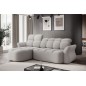 Canapé d'angle profondeur réglable, BENSON en tissu bouclette Luxe gris clair, 4-5 places, angle gauche (vu de face) Canapé d'angle profondeur réglable, BENSON en tissu bouclette Luxe gris clair, 4-5 places, angle gauche (vu de face)