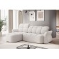 Canapé d'angle profondeur réglable, BENSON en tissu bouclette Luxe ivoire, 4-5 places, angle gauche (vu de face) Canapé d'angle profondeur réglable, BENSON en tissu bouclette Luxe ivoire, 4-5 places, angle gauche (vu de face)