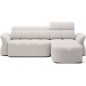 Canapé d'angle profondeur réglable, BENSON en tissu bouclette Luxe - ivoire, 4-5 places, angle droit (vu de face) Canapé d'angle profondeur réglable, BENSON en tissu bouclette Luxe - ivoire, 4-5 places, angle droit (vu de face)