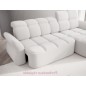 Canapé d'angle profondeur réglable, BENSON en tissu bouclette Luxe - ivoire, 4-5 places, angle droit (vu de face) Canapé d'angle profondeur réglable, BENSON en tissu bouclette Luxe - ivoire, 4-5 places, angle droit (vu de face)