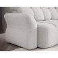 Canapé d'angle profondeur réglable, BENSON en tissu bouclette Luxe - ivoire, 4-5 places, angle droit (vu de face) Canapé d'angle profondeur réglable, BENSON en tissu bouclette Luxe - ivoire, 4-5 places, angle droit (vu de face)