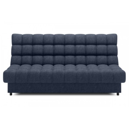 Canapé 3 places convertible CLARO en tissu bleu pâle