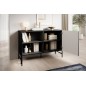 Beau buffet noir de qualité avec rangement, RAFI Beau buffet noir de qualité avec rangement, RAFI