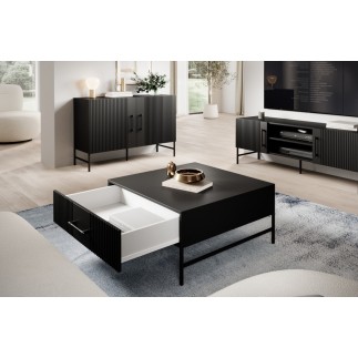 Table basse RALIA noire de qualité