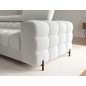 Canapé d'angle convertible FELIX en tissu bouclette ivoire, 5 places, angle gauche (vu de face) Canapé d'angle convertible FELIX en tissu bouclette ivoire, 5 places, angle gauche (vu de face)