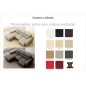 Canapé d'angle fonction relax en cuir italien 5 places SERENITY, personnalisé, angle gauche Canapé d'angle fonction relax en cuir italien 5 places SERENITY, personnalisé, angle gauche