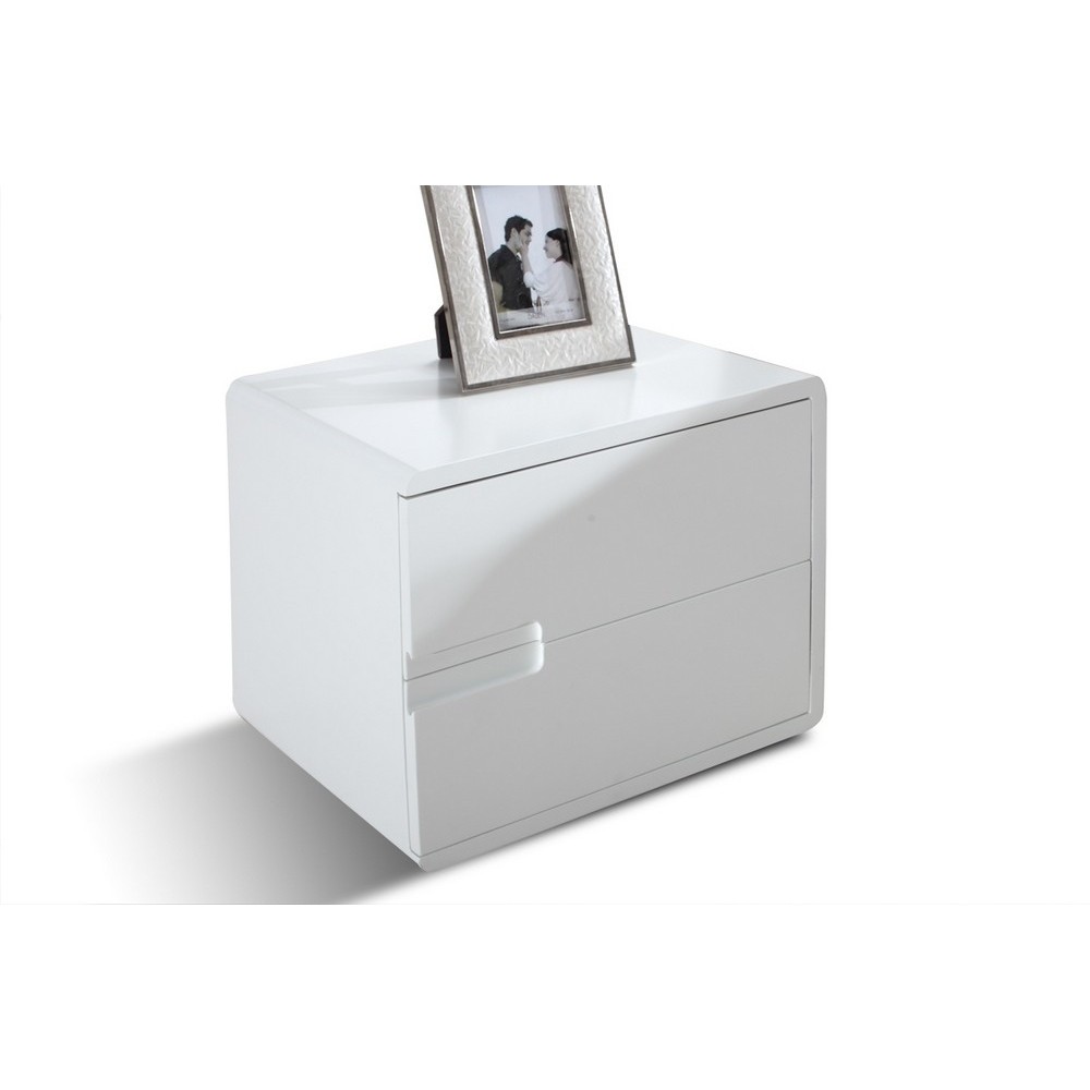 Chevet de belle qualité CAMILIA, couleur au choix, Blanc Chevet de belle qualité CAMILIA, couleur au choix, Blanc