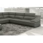 Modification de commande : Canapé d'angle en cuir luxe italien 7 places ANGELO, gris foncé et blanc, angle droit, reste à payer Modification de commande : Canapé d'angle en cuir luxe italien 7 places ANGELO, gris foncé et blanc, angle droit, reste à payer