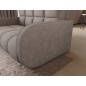 Canapé 2 places convertible tissu doux beige, coffre, DEVON Canapé 2 places convertible tissu doux beige, coffre, DEVON