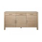Bahut contemporain chêne haute qualité, COLOGNE, Bois clair Bahut contemporain chêne haute qualité, COLOGNE, Bois clair