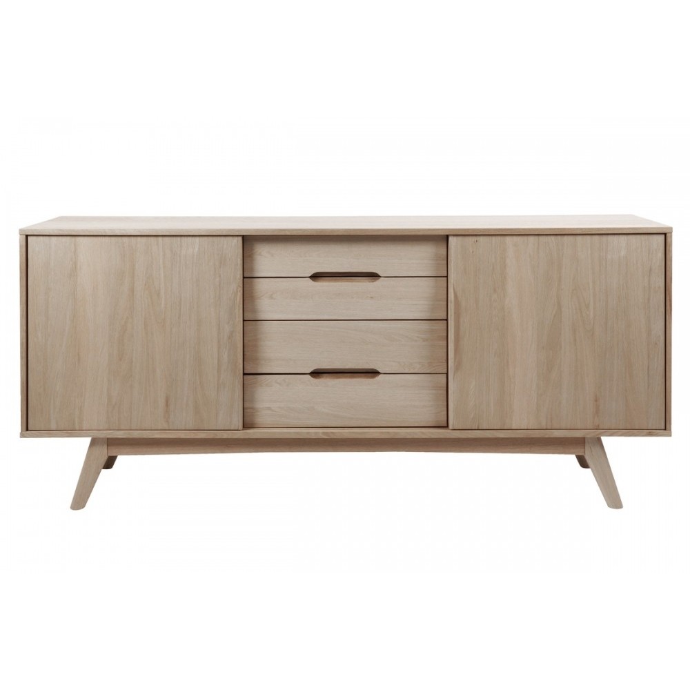 Buffet design en bois chêne huilé, MAJIS Buffet design en bois chêne huilé, MAJIS