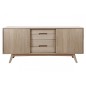 Buffet design en bois chêne huilé, MAJIS Buffet design en bois chêne huilé, MAJIS