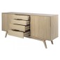 Buffet design en bois chêne huilé, MAJIS Buffet design en bois chêne huilé, MAJIS