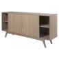Buffet design en bois chêne huilé, MAJIS Buffet design en bois chêne huilé, MAJIS