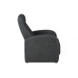 Fauteuil 1 place relaxation en tissu ARIANA, gris foncé Fauteuil 1 place relaxation en tissu ARIANA, gris foncé