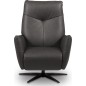 Fauteuil relax électrique en 100% tout cuir épais luxe italien, couleur stone, CLAUDIO, 2 moteurs Fauteuil relax électrique en 100% tout cuir épais luxe italien, couleur stone, CLAUDIO, 2 moteurs