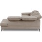 Canapé d'angle avec relax électrique tissu bouclette sensation velours, 5/6 places SINATRA, beige foncé, angle droit Canapé d'angle avec relax électrique tissu bouclette sensation velours, 5/6 places SINATRA, beige foncé, angle droit