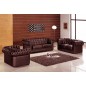 Ensemble 3+2+1, canapé 3 places et canapé 2 places et fauteuil 1 place en cuir luxe italien CHESTERFIELD, chocolat Ensemble 3+2+1, canapé 3 places et canapé 2 places et fauteuil 1 place en cuir luxe italien CHESTERFIELD, chocolat