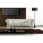 Ensemble 3+2+1, canapé 3 places et canapé 2 places et fauteuil 1 place en cuir luxe italien CHESTERFIELD, blanc Ensemble 3+2+1, canapé 3 places et canapé 2 places et fauteuil 1 place en cuir luxe italien CHESTERFIELD, blanc