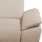 Canapé d'angle avec relax électrique en tissu Bellagio, beige, angle gauche Canapé d'angle avec relax électrique en tissu Bellagio, beige, angle gauche
