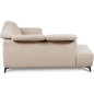 Canapé d'angle avec relax électrique en tissu Bellagio, beige, angle gauche Canapé d'angle avec relax électrique en tissu Bellagio, beige, angle gauche