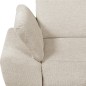 Canapé d'angle avec relax électrique en tissu Bellagio, beige clair, angle droit Canapé d'angle avec relax électrique en tissu Bellagio, beige clair, angle droit