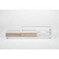 Meuble TV design blanc laqué brillant ERTIS Meuble TV design blanc laqué brillant ERTIS