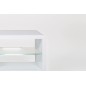 Meuble TV design blanc laqué brillant ERTIS Meuble TV design blanc laqué brillant ERTIS