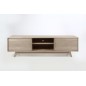 Meuble TV design scandinave en bois massif finition chêne, MARINI Meuble TV design scandinave en bois massif finition chêne, MARINI