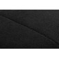 Canapé d'angle convertible en velours luxe - 5 places, SIENNA, noir, angle droit Canapé d'angle convertible en velours luxe - 5 places, SIENNA, noir, angle droit