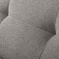 Canapé d'angle profondeur réglable AUSTINI tissu de qualité gris 4 places, angle gauche (vu de face) Canapé d'angle profondeur réglable AUSTINI tissu de qualité gris 4 places, angle gauche (vu de face)