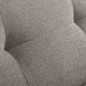 Canapé d'angle profondeur réglable AUSTINI tissu de qualité gris 4 places, angle droit (vu de face) Canapé d'angle profondeur réglable AUSTINI tissu de qualité gris 4 places, angle droit (vu de face)