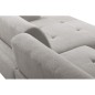 Canapé d'angle profondeur réglable AUSTINI tissu de qualité gris 4 places, angle droit (vu de face) Canapé d'angle profondeur réglable AUSTINI tissu de qualité gris 4 places, angle droit (vu de face)