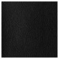 Lit design en cuir italien de luxe AURENE, noir, 180x200