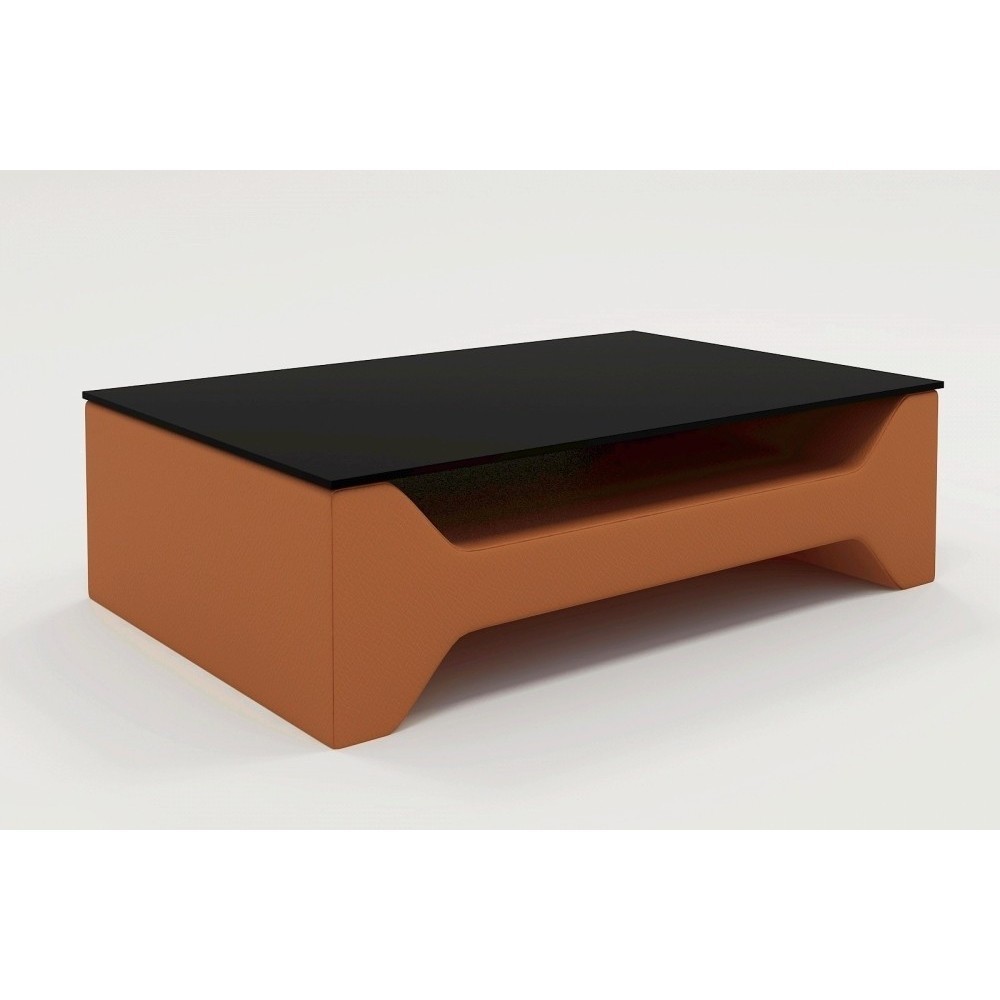 Table basse design SIARA, Gris Clair & Gris Foncé Table basse design SIARA, Gris Clair & Gris Foncé
