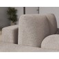 Canapé d'angle convertible en tissu bouclette beige 3-4 places, VITANO , angle gauche Canapé d'angle convertible en tissu bouclette beige 3-4 places, VITANO , angle gauche