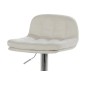 Tabouret design en simili cuir blanc, HANOVRE Tabouret design en simili cuir blanc, HANOVRE