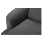 Canapé d'angle relax en tissu de luxe avec relax électrique, 5 places BEROLI, gris foncé, angle gauche Canapé d'angle relax en tissu de luxe avec relax électrique, 5 places BEROLI, gris foncé, angle gauche